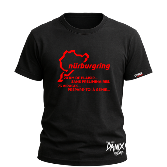 Tshirt Nürburgring - Nurburgring (Circuit auto en Allemagne) [DANIX CENSORED]